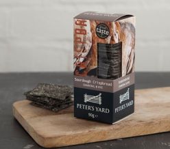 Peter’s Yard Sourdough Crispbread - Charcoal & Rye
