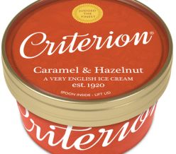 Criterion Caramel & Hazelnut Ice Cream 130ml individual tub