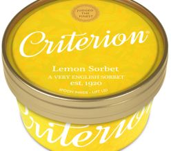 Criterion Lemon Sorbet 130ml individual tub