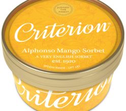 Alphonso Mango Sorbet 130ml individual tub