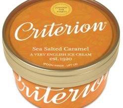 Criterion Sea Salted Caramel Ice Cream 130ml individual tub