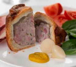 Mr. C’s Hand-Crafted Pork, Smoked Pancetta and Leek Pie