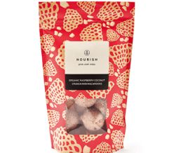 Nourish Organic Raspberry Coconut Crunch Mini Macaroons