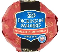 Dickinson & Morris Large Melton Mowbray Pork Pie (454g)
