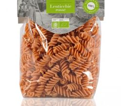 Organic Gluten-Free Red Lentils Fusilli Pasta D’Alba