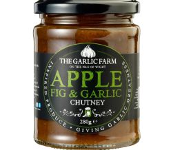 Fig, Apple and Garlic Chutney