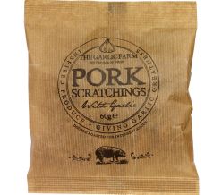 Pork Scratchings with Garlic 60g