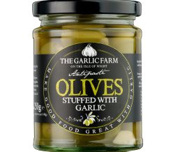 Green Olives Stuffed with Garlic