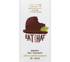 Eat Your Hat Organic Milk Chocolate with Sri Lankan Cardamom (91g)
