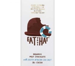 Eat Your Hat Organic Milk Chocolate with South African Sea Salt (91g)
