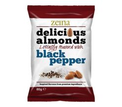 Zeina Delicious Black Pepper Almonds