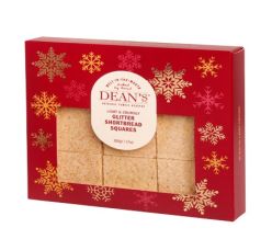 Glitter Shortbread Squares