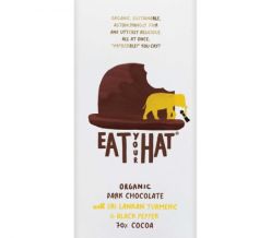 Eat Your Hat Organic Dark Chocolate with Turmeric & Black Pepper (91g)