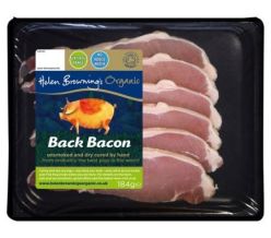 Helen Browning’s unsmoked back bacon