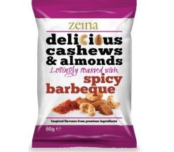 Zeina Delicious Spicy BBQ Cashews and Almonds