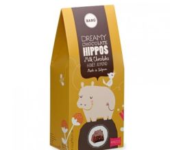 BARÚ Dreamy Chocolate Hippos - Milk Chocolate & Honey Almond 60g