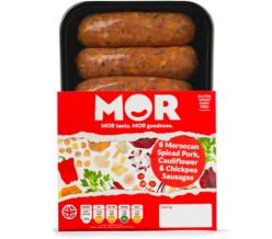 MOR Cauliflower & Chickpea Sausages