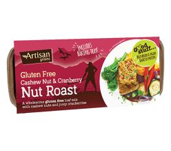 Gluten Free Cashew Nut and Cranberry Nut Roast