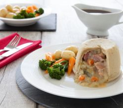 field fare Bacon and Onion Suet Pudding