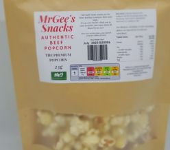 MrGee’s Premium Popcorn - Authentic Beef 25g