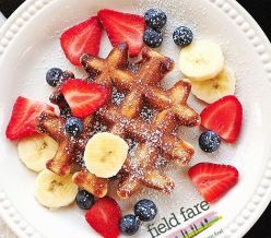 field fare Authentic Belgian Waffle