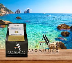 AROMISTICO COFFEE CAPRI BLEND for Cold Brew, Refreshing Medium Roast, WHOLEBEANS
