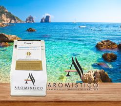 AROMISTICO COFFEE CAPRI BLEND for Cold Brew, Refreshing Medium Roast, GROUND