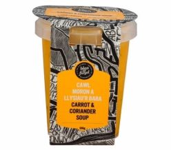 CARROT & CORRIANDER SOUP