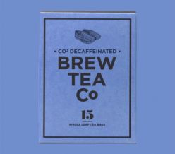 Brew Tea Co. CO2 Decaffeinated tea bags x 15