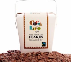 Cocoa Loco Milk Hot Chocolate Drinking Flakes 200g (Organic & Fairtrade)