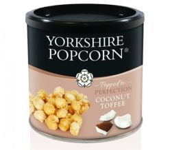 Luxury Coconut Toffee Yorkshire Popcorn