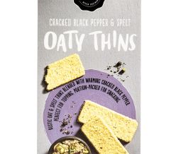 Cracked Black Pepper & Spelt Oaty Thins