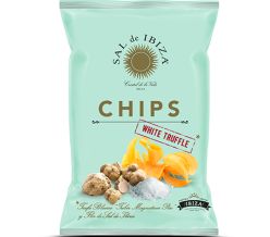 Flor de Sal Crisps with White Truffle from Sal de Ibiza