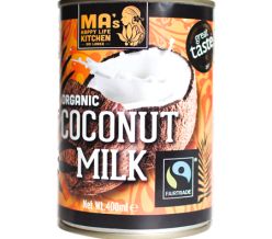 Ma’s Organic and Fairtrade Coconut Milk