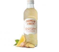 Franklin & Sons Brewed Ginger Beer with Malted Barley & a Squeeze of Lemon