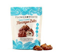 Salted Caramel Meringue Bites