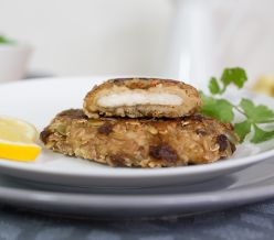 Granola Schnitzel Goat Cheese Fig