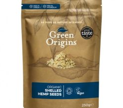 Green Origins Organic Shelled Hemp Seeds 250g