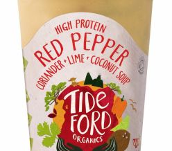 Tideford Organics High Protein Red Pepper Coriander + Lime  + Coconut Soup