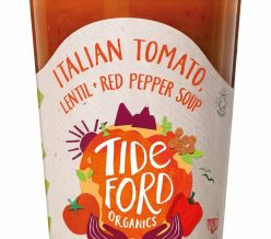 Tideford Organics Italian Tomato, Lentil + Red Pepper Soup