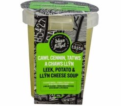 LEEK, POTATO & LLYN CHEESE SOUP