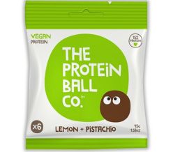 Lemon + Pistachio Protein Balls