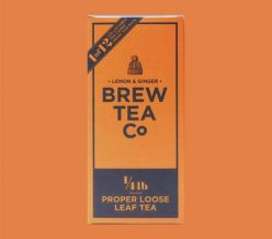 Brew Tea Co. Lemon & Ginger 113g Loose Leaf tea