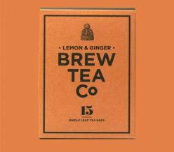 Brew Tea Co. Lemon & Ginger tea bags x 15