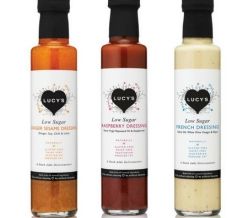 Lucy’s Low Sugar Dressing Range.