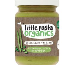 Little Pasta Organics Asparagus, Pea & Broad Bean Sauce