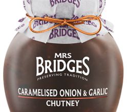 Mrs Bridges Caramelised Onion & Garlic Chutney