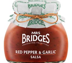 Mrs Bridges Red Pepper & Garlic Salsa
