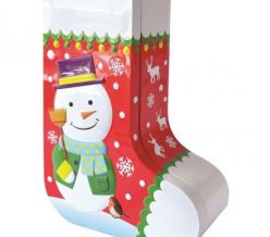 Merry Christmas Stocking Tin w/ 200g Jelly Babies