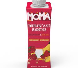 MOMA Strawberry & Banana Breakfast Smoothie